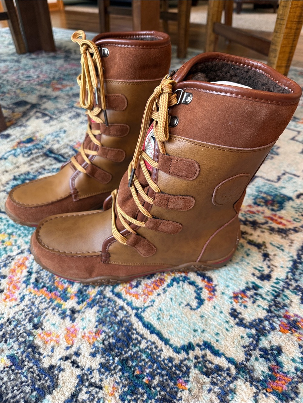 PAJAR CANADA Gaetana Boot in Cognac/Tan Women’s Size 39 - Picture 3 of 12